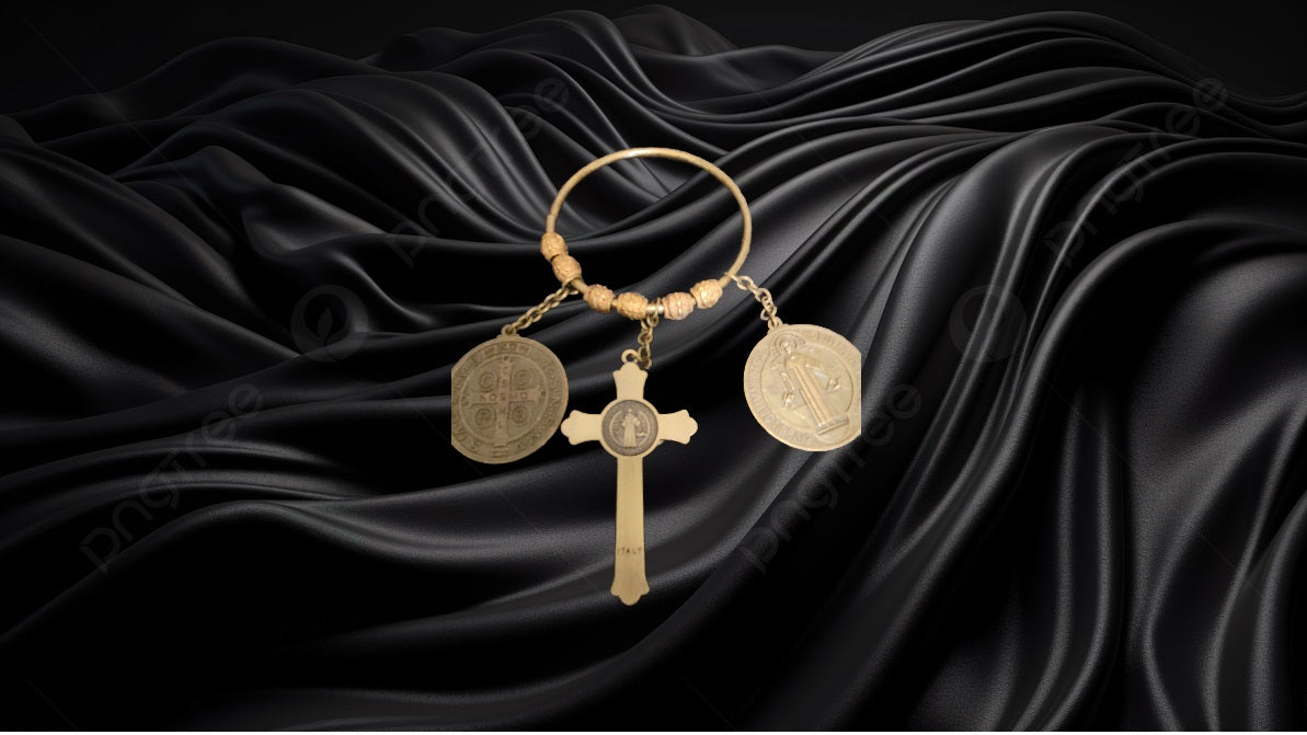 Saint Benedict Door Knob Hanger