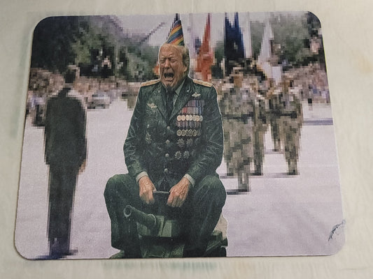 Custom Graphic Mouse Pad Crying Donald Trump Design