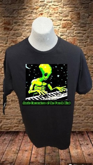 Custom Graphic T-Shirt Music encounters of the fourth kind design