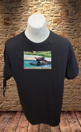 Custom Graphic T-Shirt Being Cool in Monrovia design