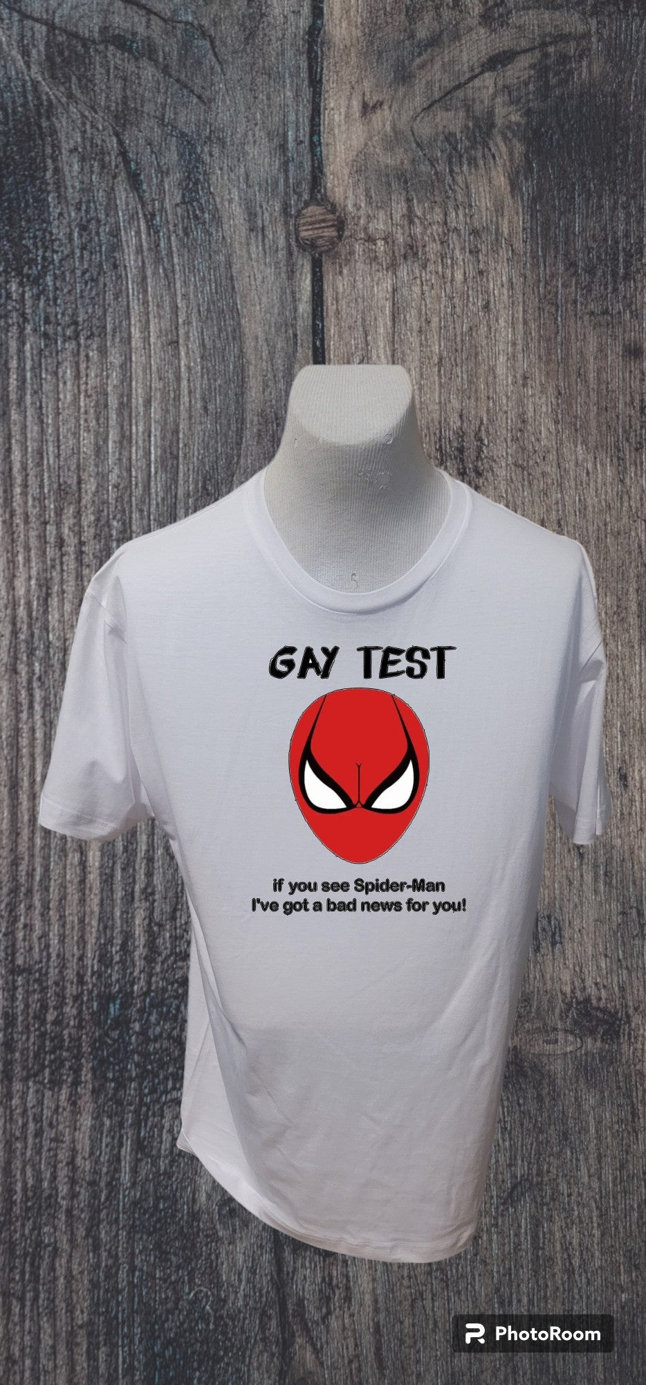 Custom Graphic T-Shirt Gay test design