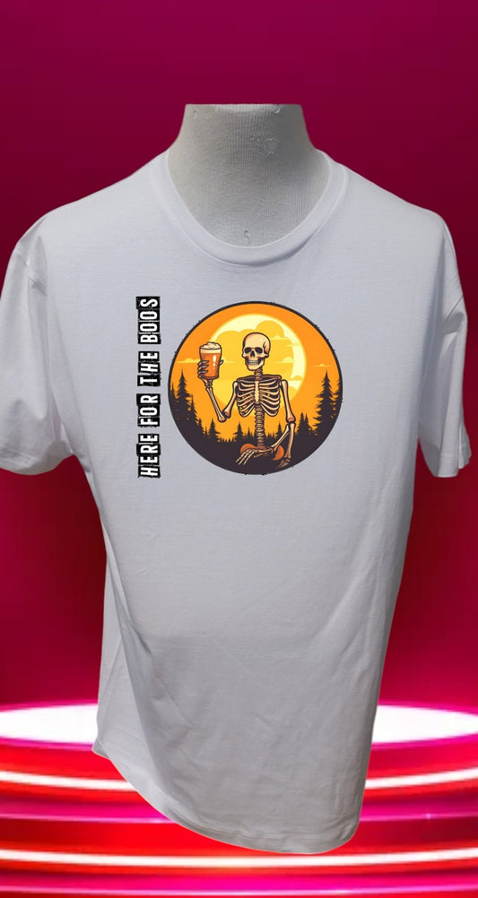 Custom Graphic T-Shirt Here for the Boos design
