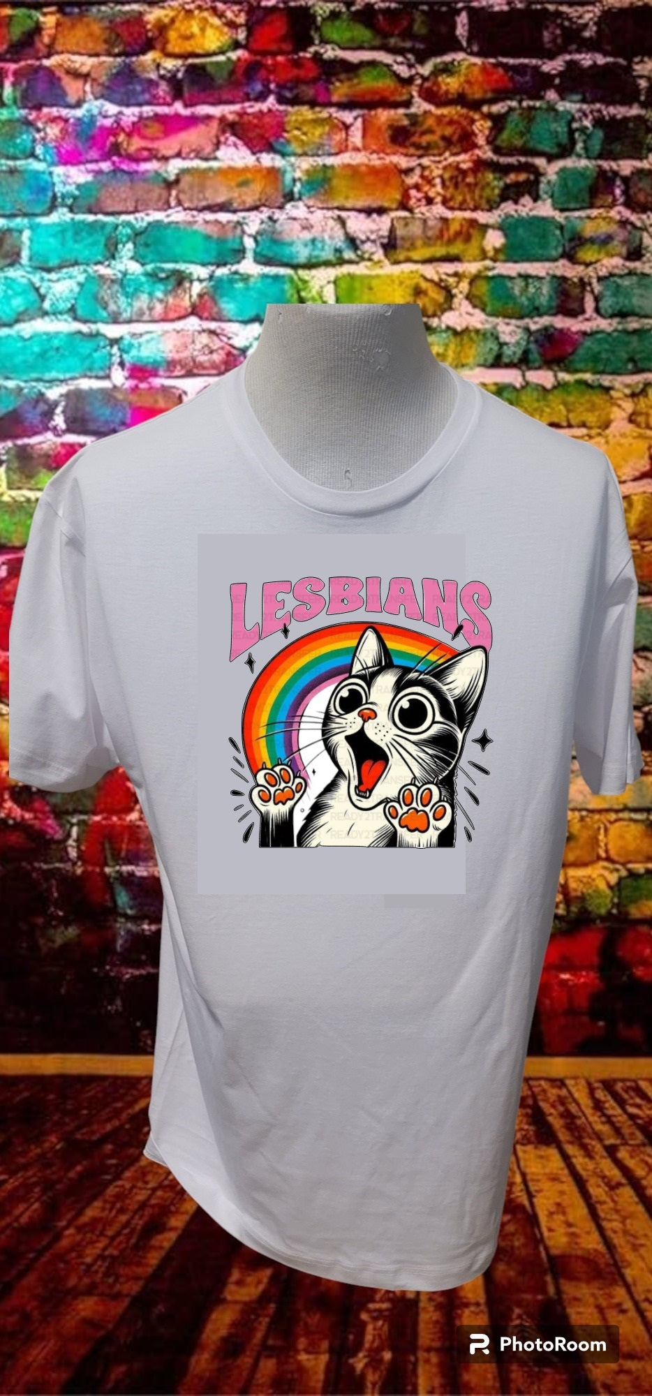 Custom Graphic T-Shirt Lesbians design