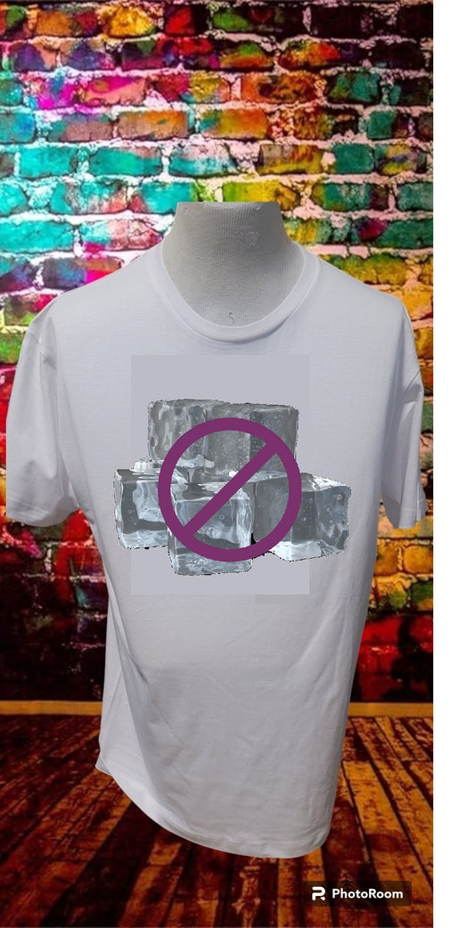 Custom graphic T-Shirt No to ICE Design